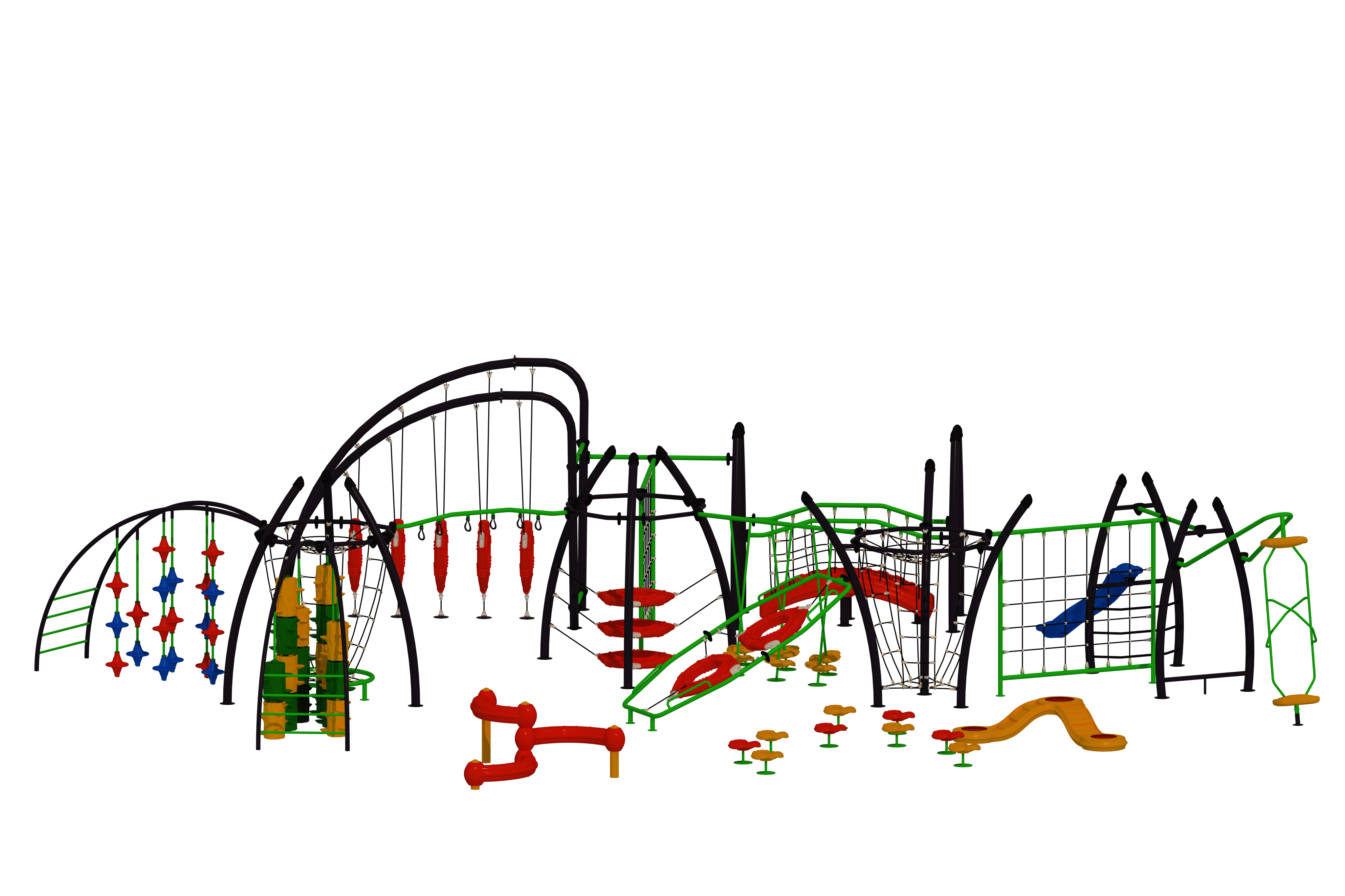 Halatlı Tırmanma B-PTR-200 PTR-207 | Parkur ve Halatlı Tırmanma Oyun Grupları | Erse Kent Mobilyaları